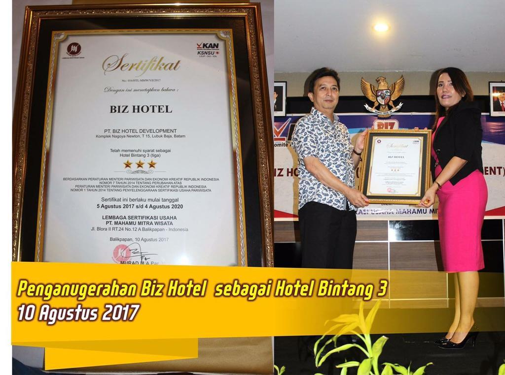 Biz Hotel Batam Nagoya Exteriör bild